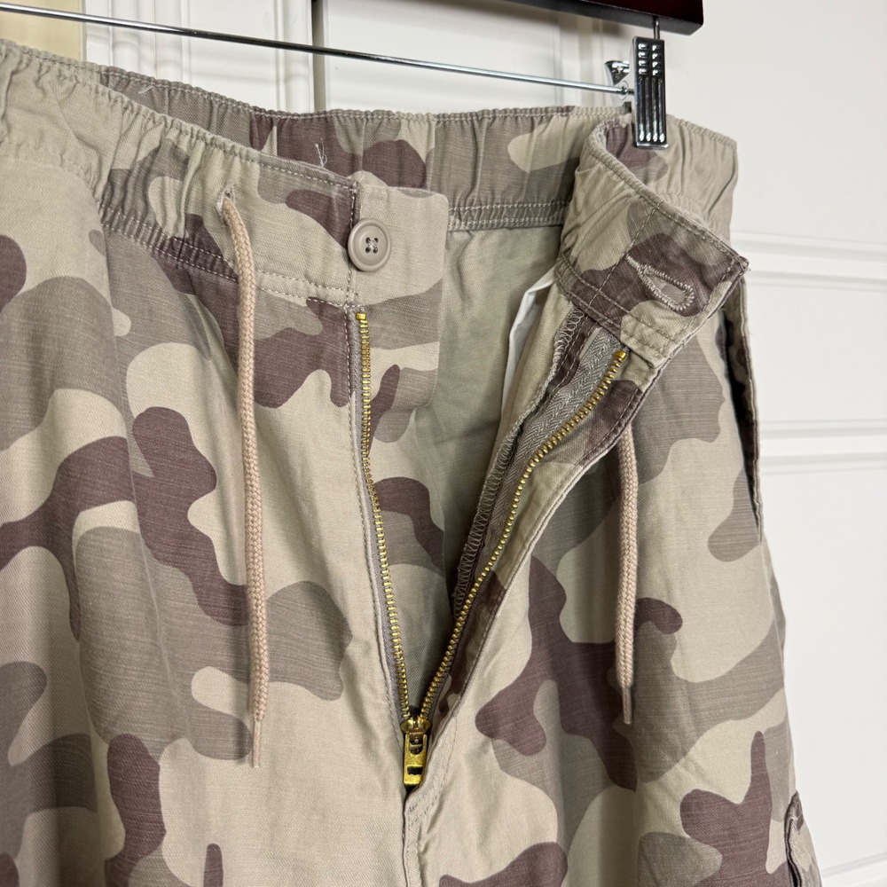 Levi's XX Cargo Baggy Pants Mens L Camo Brown Cotton Utility Military Gorp NWOT - Picture 4 of 11